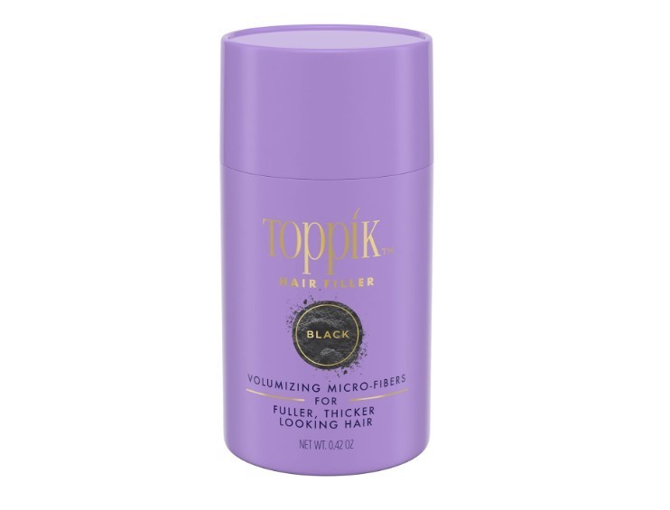 Toppik Hair Filler BLACK Volumizing Micro Fibers Fuller Thicker 0.42oz Brand New