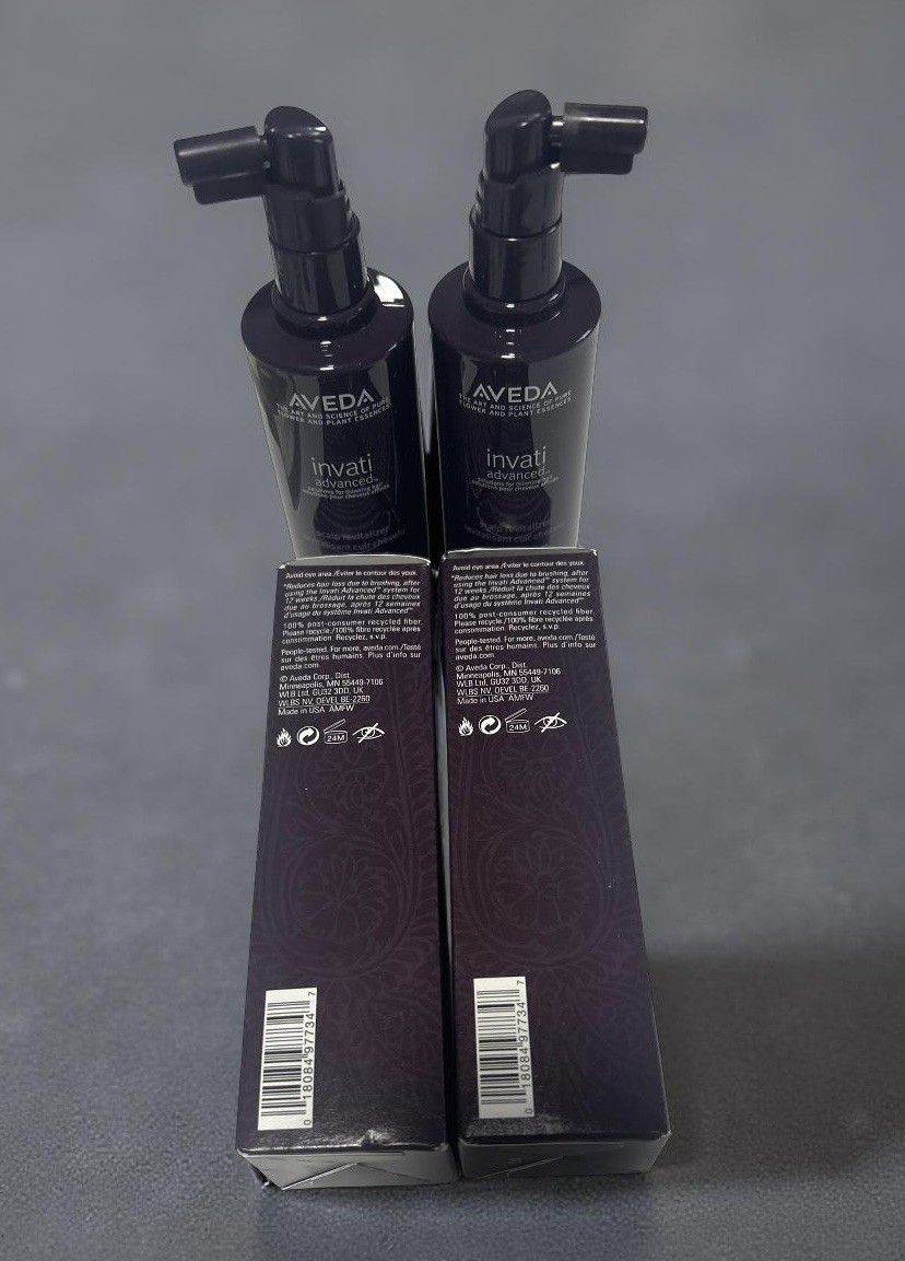2x AVEDA INVATI Advanced Scalp Revitalizer, Full Size 5oz/150mL, NIB