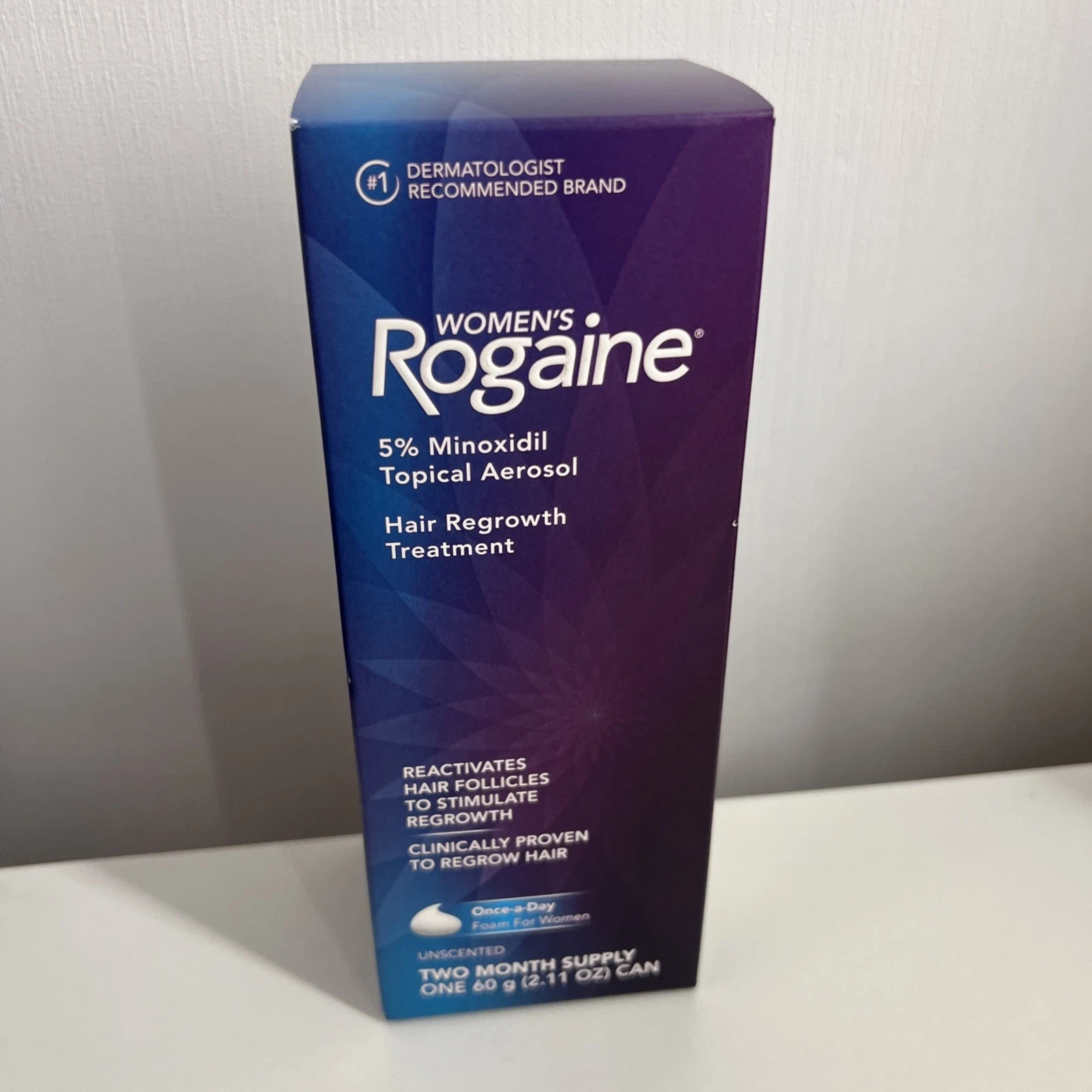 Women’s ROGAINE Hair Regrowth Treatment Foam 2 Month Supply 02/2027 SEALED