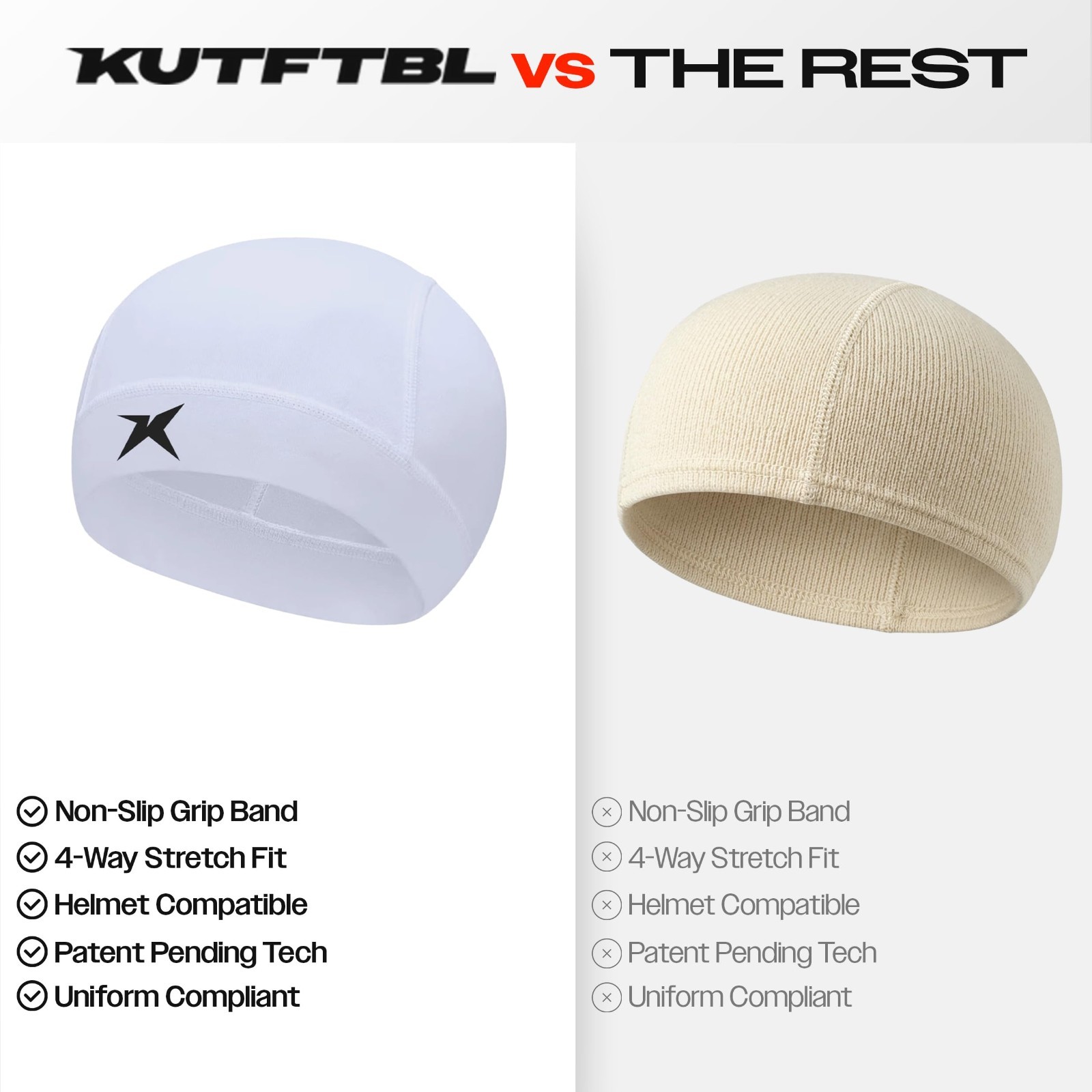 Breathable Skull Caps for Men & Women – Soft Lightweight Sleep & Running Beanie