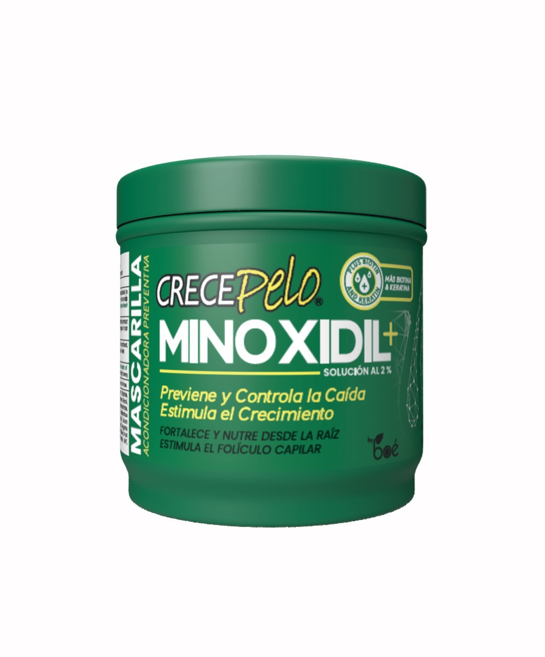 Crece Pelo Minoxidil 2% Hair Regrowth Mask 16oz. Crecepelo Exp. 06/28