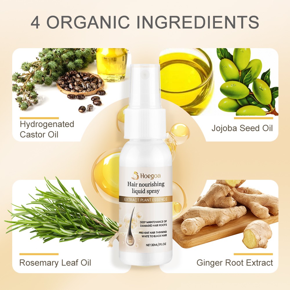 Quick Hair Growth Dense Regrowth Serum Oil Anti-Loss Remedy Spray Men Women