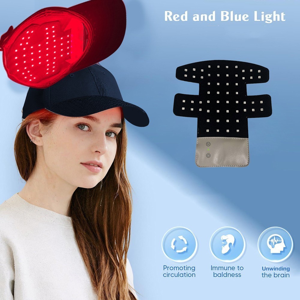 Red Light Therapy Hat 660nm&850nm Hair Loss Treatment Cap Hair Growth Regrowth