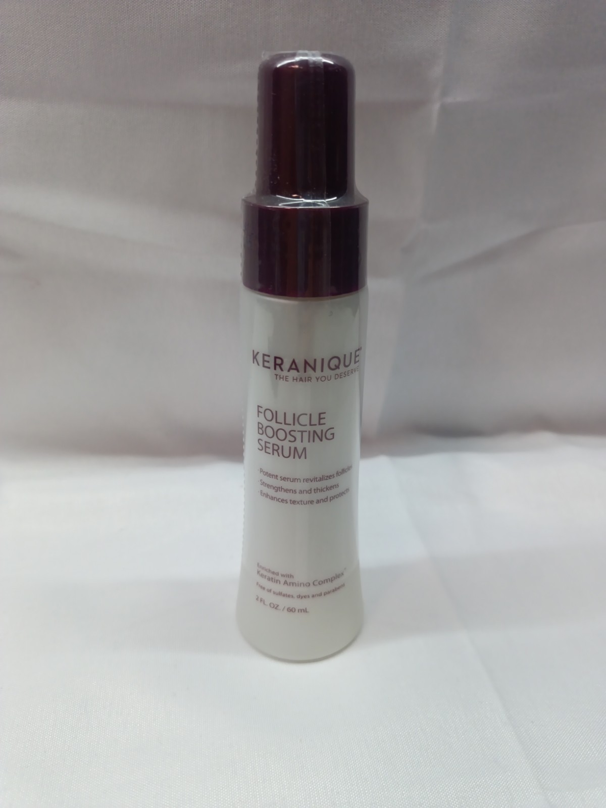 Keranique Follicle Boosting Hair Potent Serum Strengthen & Thickens – 2oz SEALED