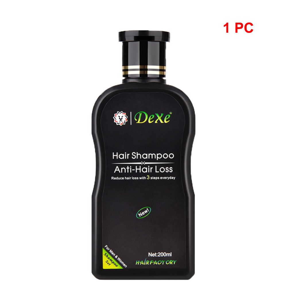 8/10x Dexe Original Anti Hair Loss Shampoo Natural Herbal Hair Growth Treatment