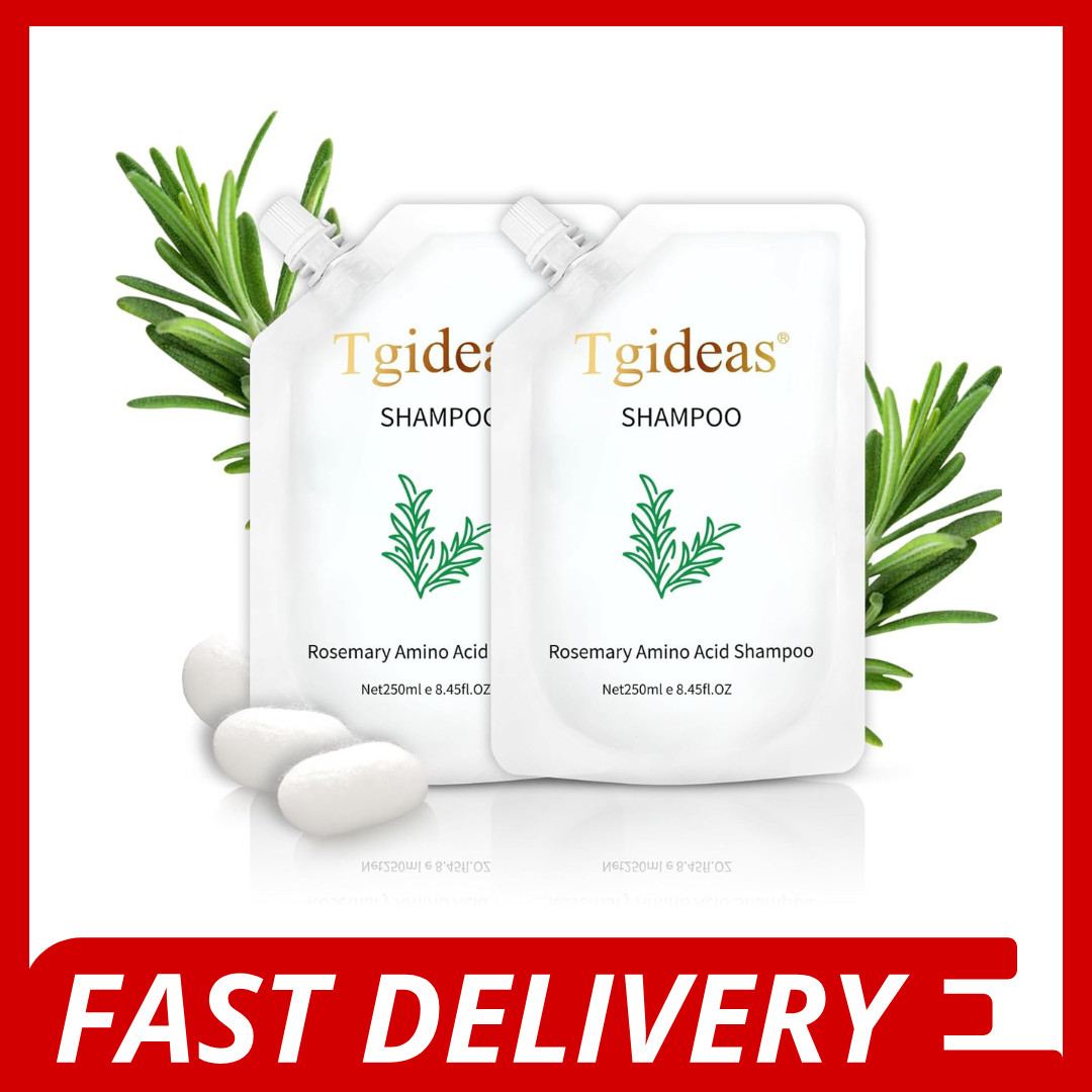 Tgideas Rosemary Amino Acid Shampoo, Hair Growth Shampoo for Thinning Hair