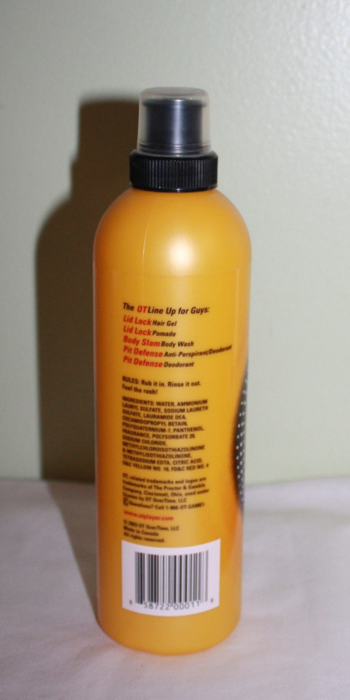 Head to Head OT Just Clean Shampoo Power Rush Scent for Men 12 oz New