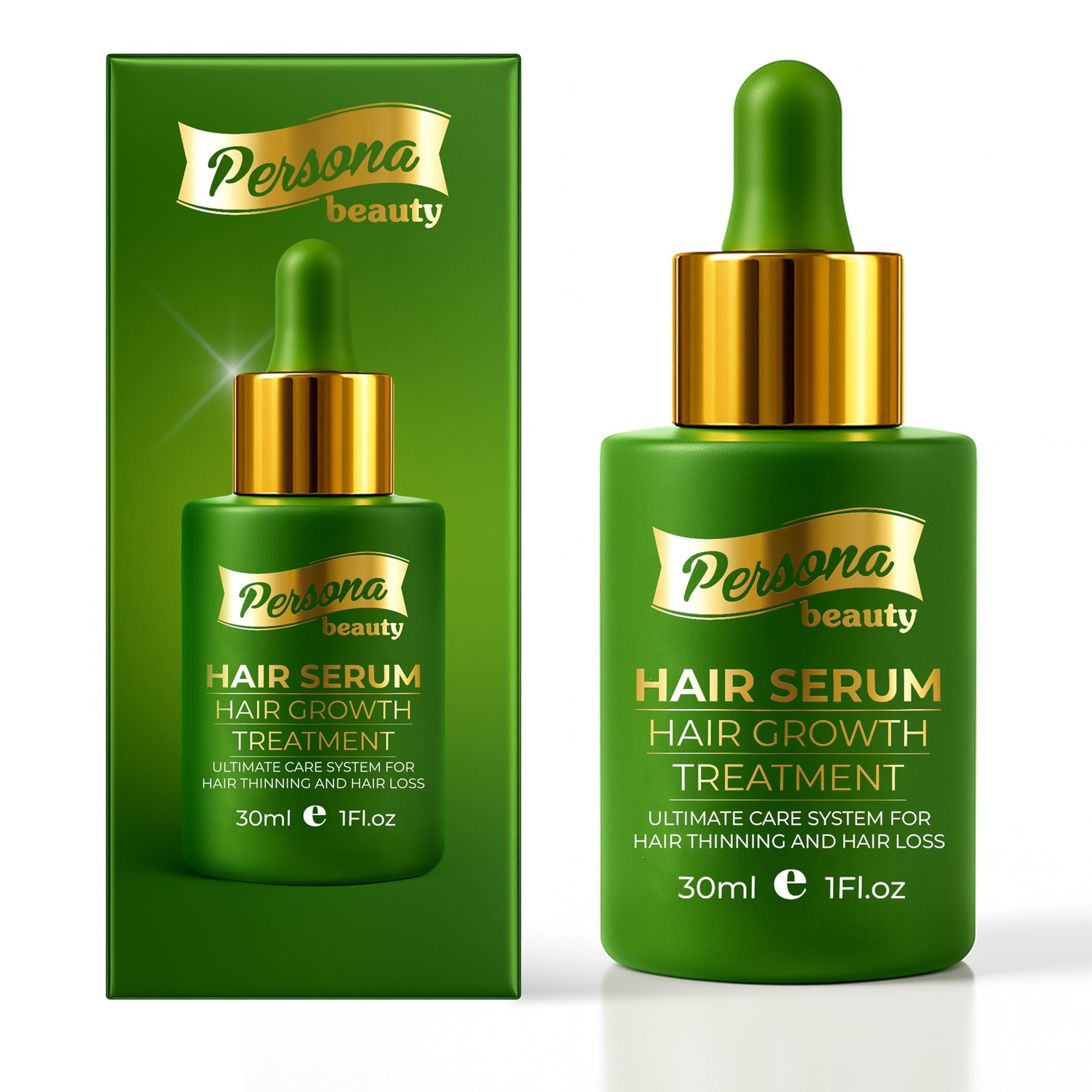Hair Growth Serum – Advanced Biotin with Caffeine, Peptides, Botanical Extrac…