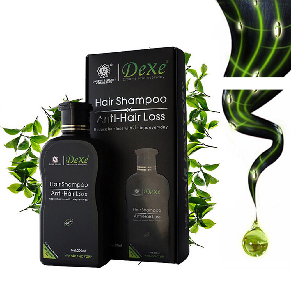 200ml Dexe Original Anti-Hair Loss Shampoo Natural Herbal Hair Growth Treatment